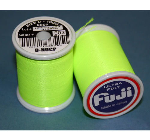 FUJI ULTRA POLY NCP 100M SPOOL NEON GREEN D