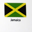 Jamaica Flag decal 3 pack