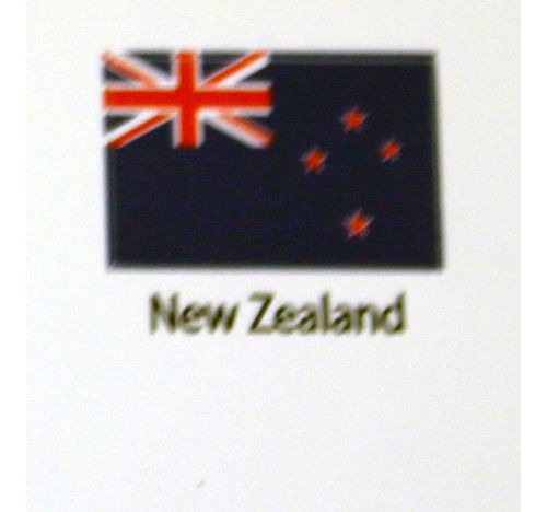 New Zealand Flag decal 3 pack