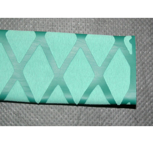 X weave Shrink Wrap Tubing 30 mm Green