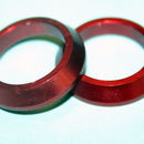 Al Slim Winding Check RED 15mm bore