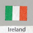 Calcomanía bandera Irlanda pack de 3
