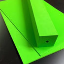 Duplon 6 mm sheet x 230 x 350 Neon Green