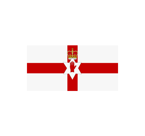 Northern Ireland No.2 Flag Decal 3 pack