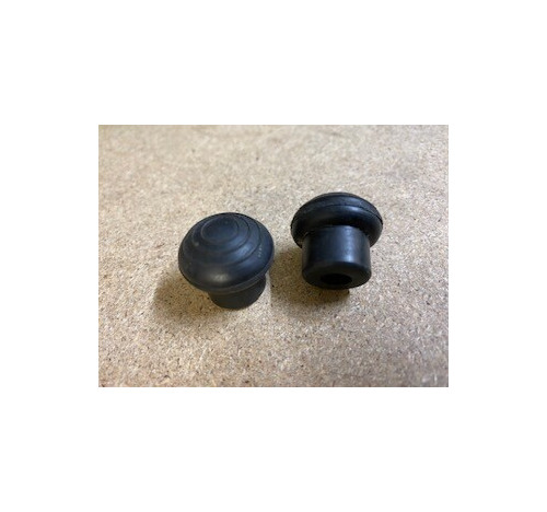 Black Glue in Rubber button