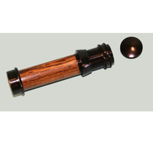 REC Reel Seat Black finish with Bocote wood