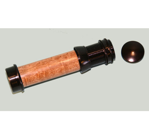 REC Reel Seat Nickle Black finish with Birdseye Maple wood