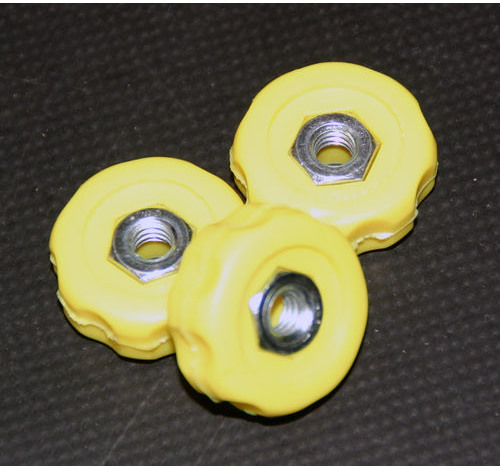 Rod Stand Coloured Knob Yellow