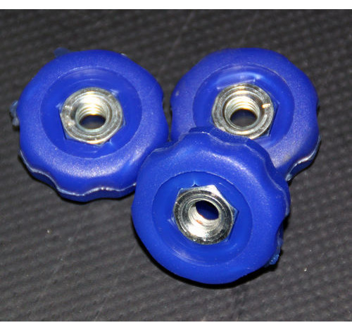 Rod Stand Coloured Knob Blue