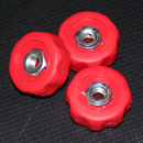Rod Stand Coloured Knob Red