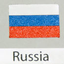 Russia Flag Decal 3 pack