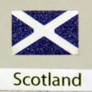 Scotland Flag Small 8mm x 5mm 6 pack