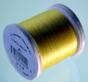 Silk Thread Bright Yellow 200m spool (214)