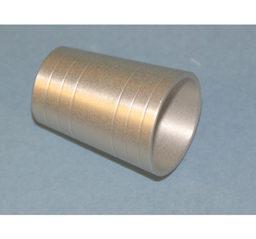 Threaded Butt Cap ( silver / clear finish)