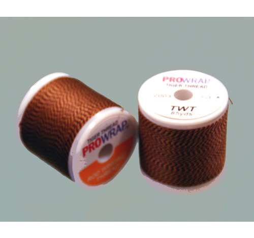 Tiger thread Burnt Red/Black/Yellow