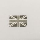Union Jack Flag In B&W Decal 3 pack